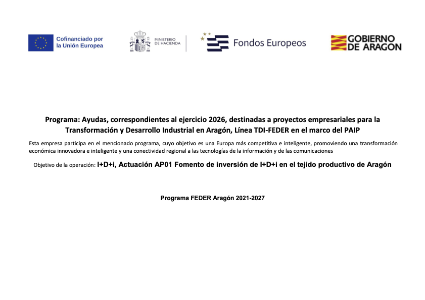 Alika Technologies joins the PAIP programme under the TDI-FEDER line